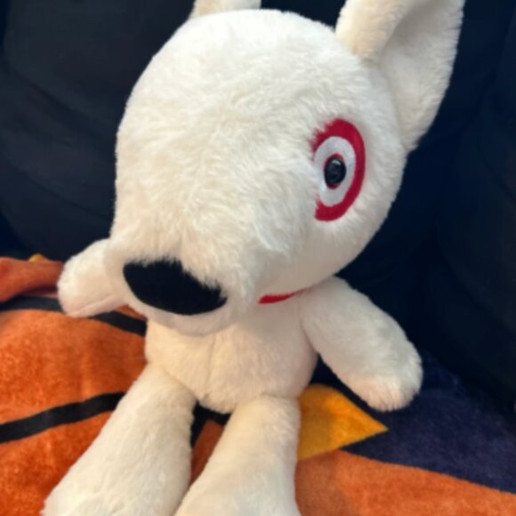 Target Dog Bullseye Plush 10" 2023 - Picture 1 of 3